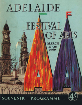 1960 Adelaide Festival poster