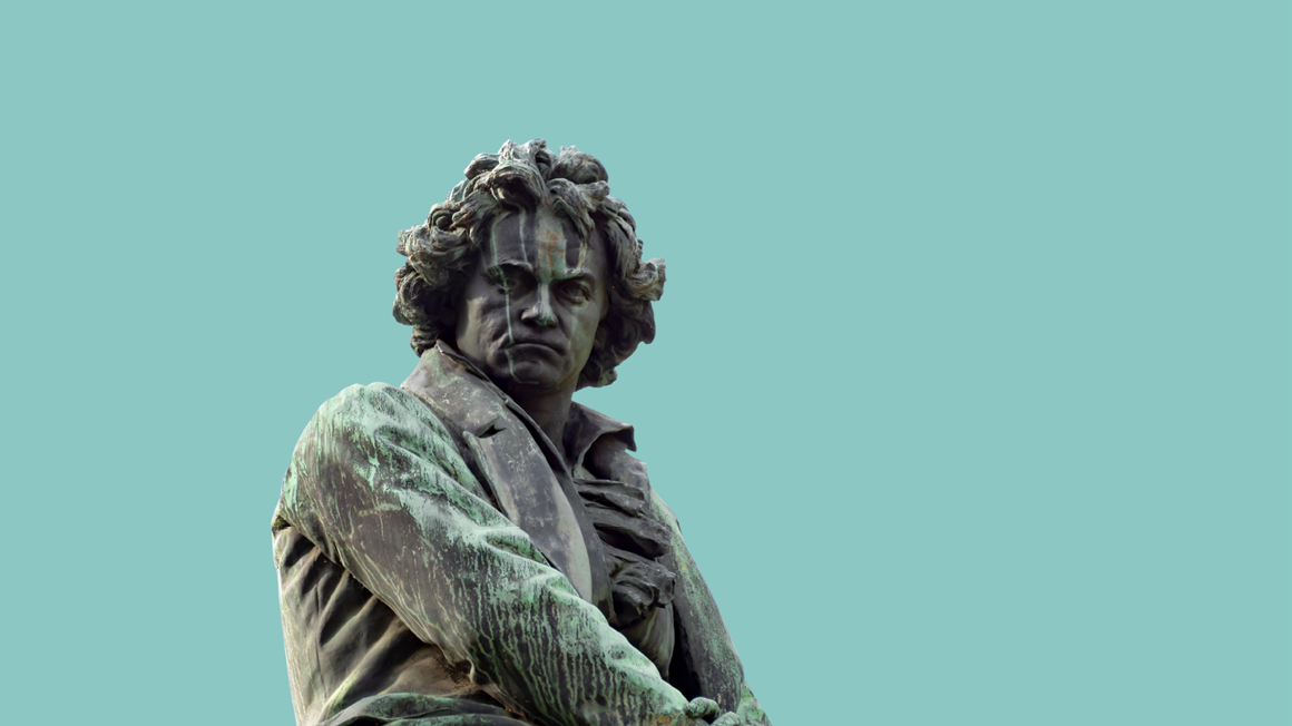 Ludwig van Beethoven statue