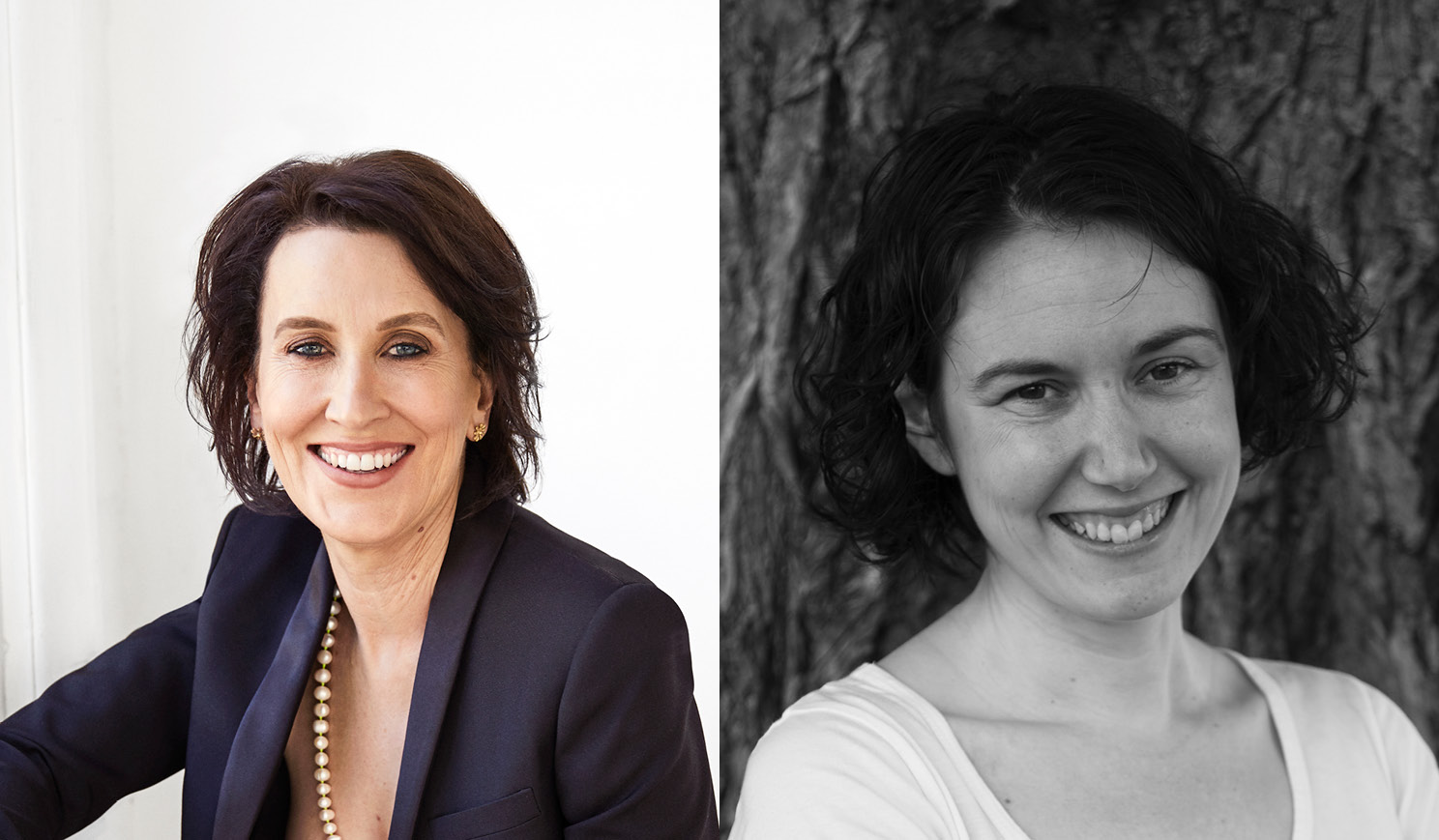 Virginia Trioli and Miriam Sved's headshots