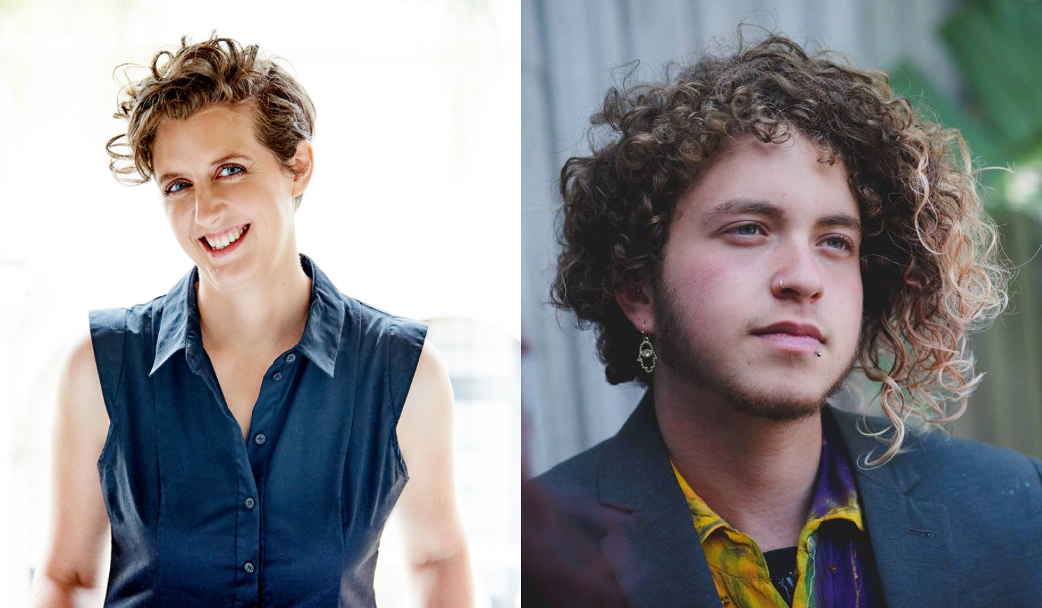 Erin Gough and Nevo Zisin