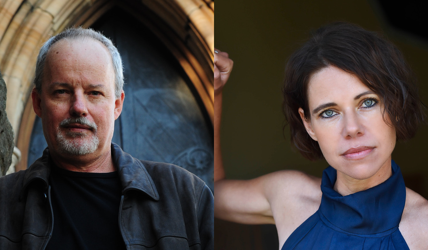 Michael Robotham and Felicity McLean