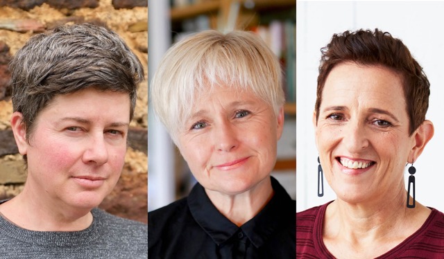 Sophie Cunningham, Ashley Hay and Charlotte Wood